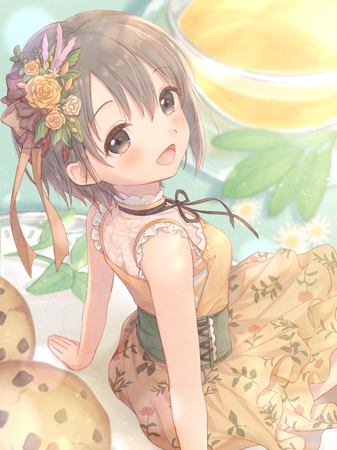 dress kazane_mari otokura_yuuki see_through the_idolm@ster the_idolm@ster_cinderella_girls