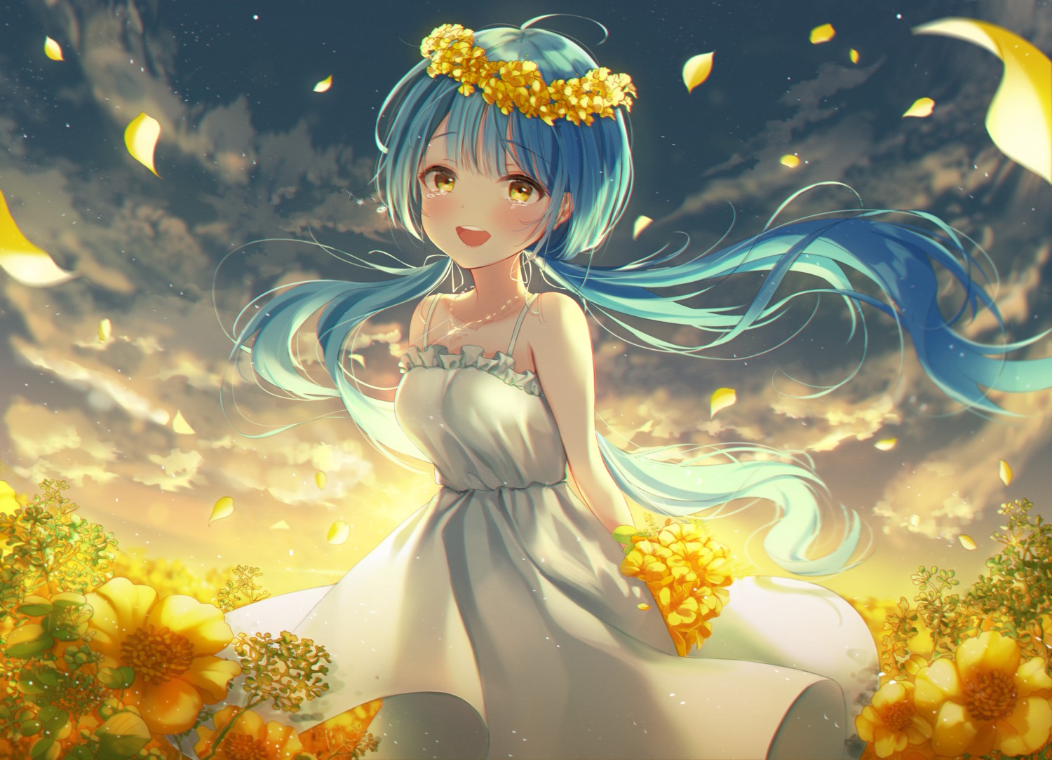 dress ia_(ia_ju72) skirt_lift summer_dress