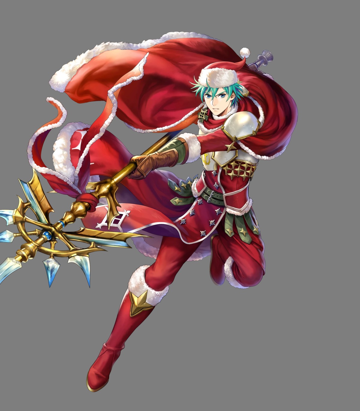 asatani_tomoyo christmas ephraim fire_emblem fire_emblem:_seima_no_kouseki fire_emblem_heroes nintendo old_weapon transparent_png weapon