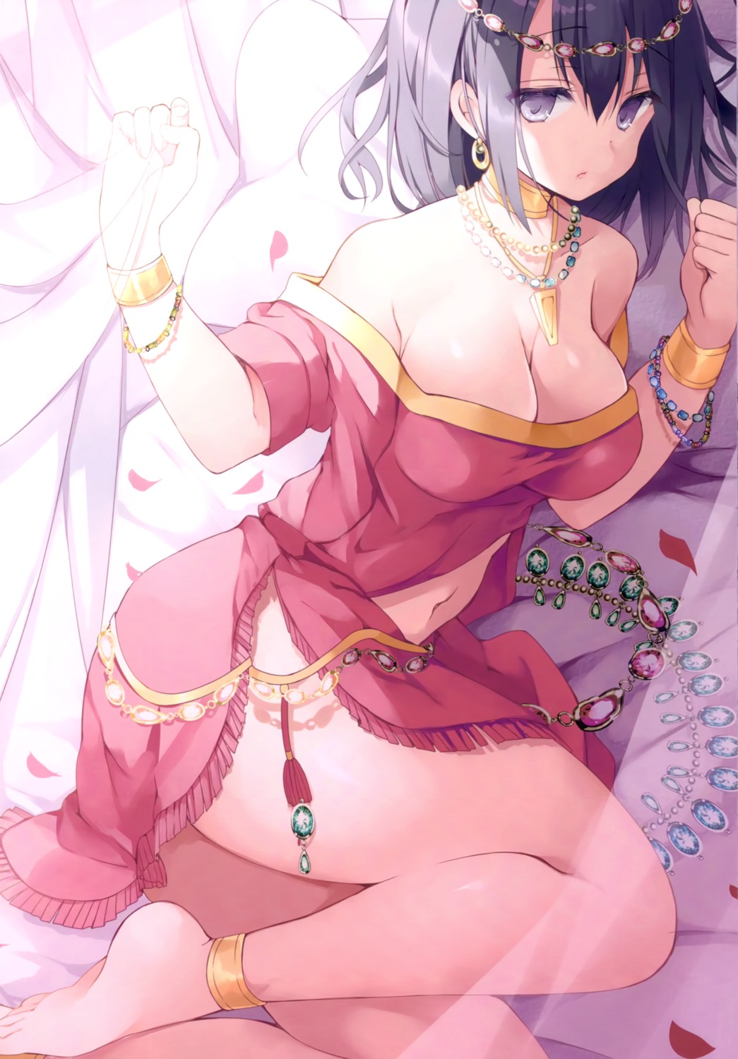 asian_clothes hoshino_koucha no_bra nopan