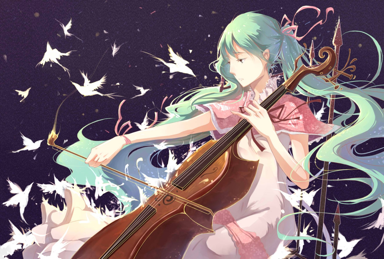 cr dress hatsune_miku vocaloid