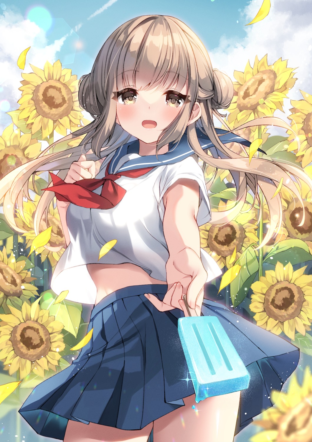 koharu_(koiko_irori) koiko_irori seifuku skirt_lift