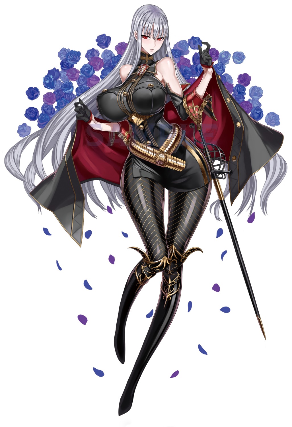 honjou_raita photoshop selvaria_bles senjou_no_valkyria sword