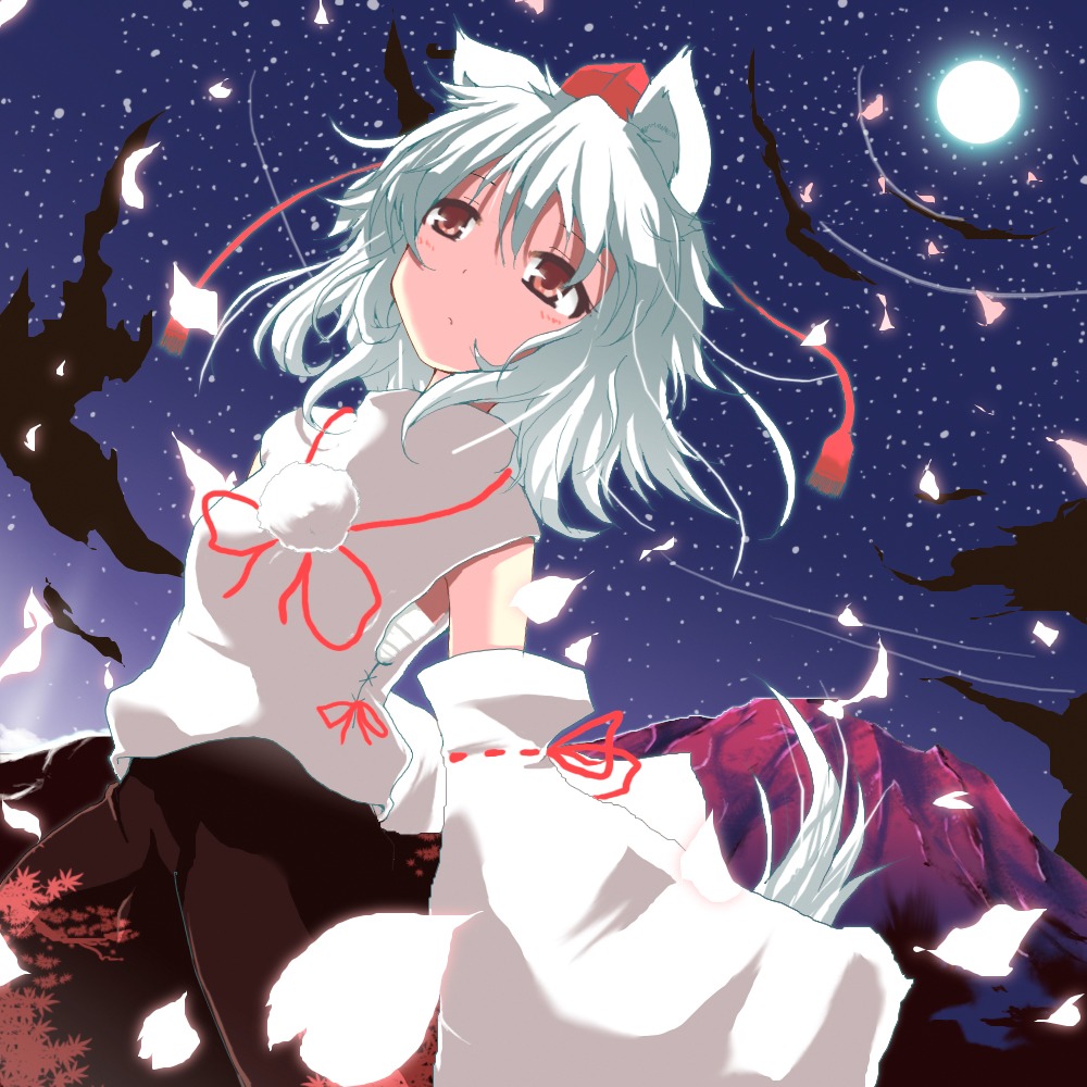 animal_ears dexi44 inubashiri_momiji tail touhou