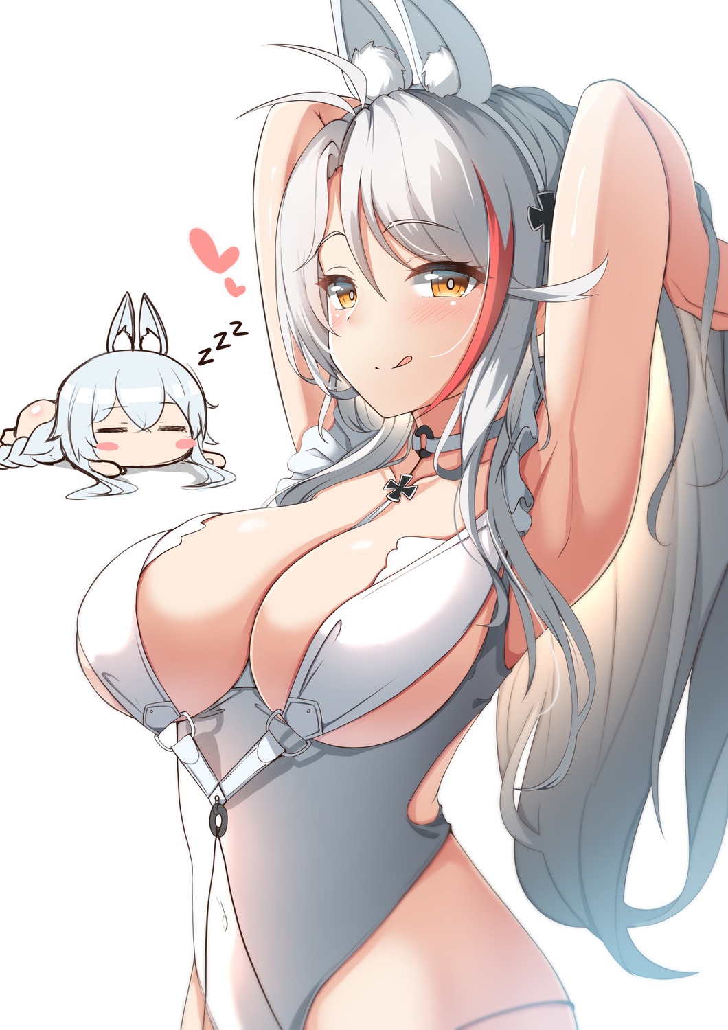 azur_lane le_malin_(azur_lane) moyoron prinz_eugen_(azur_lane)