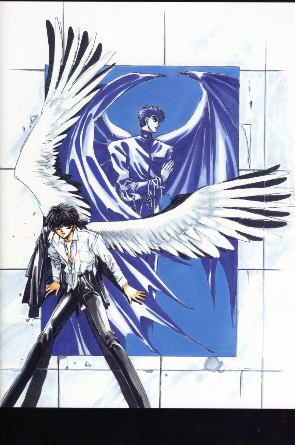 clamp male monou_fuuma shirou_kamui x