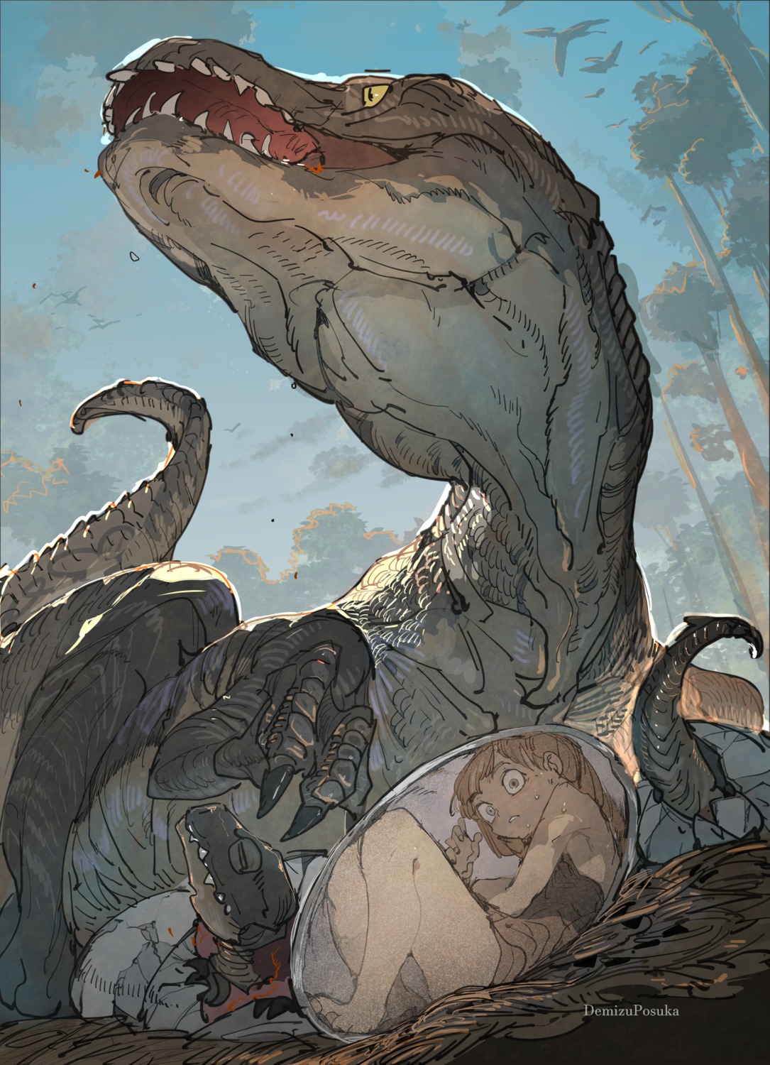 demizu_posuka monster