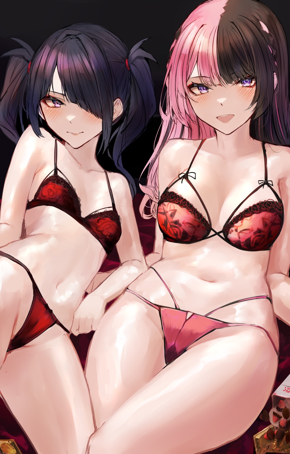 bra cameltoe iris_black_games lingerie naokomama pantsu tachibana_hinano thong vspo!