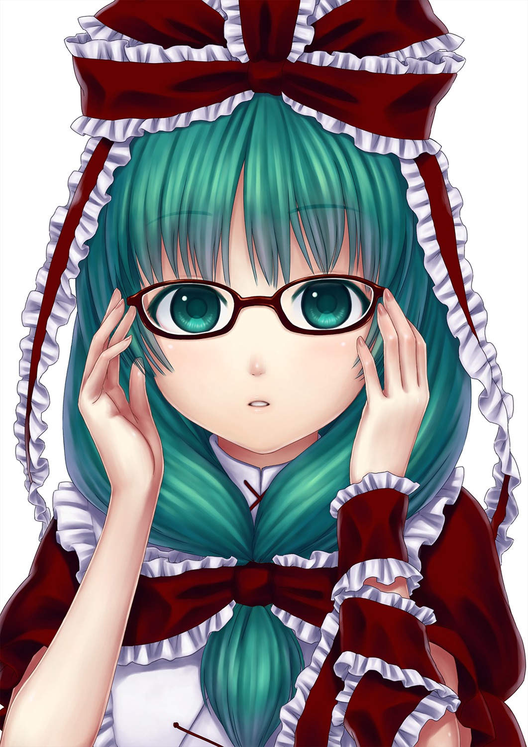 kageharu kagiyama_hina megane touhou