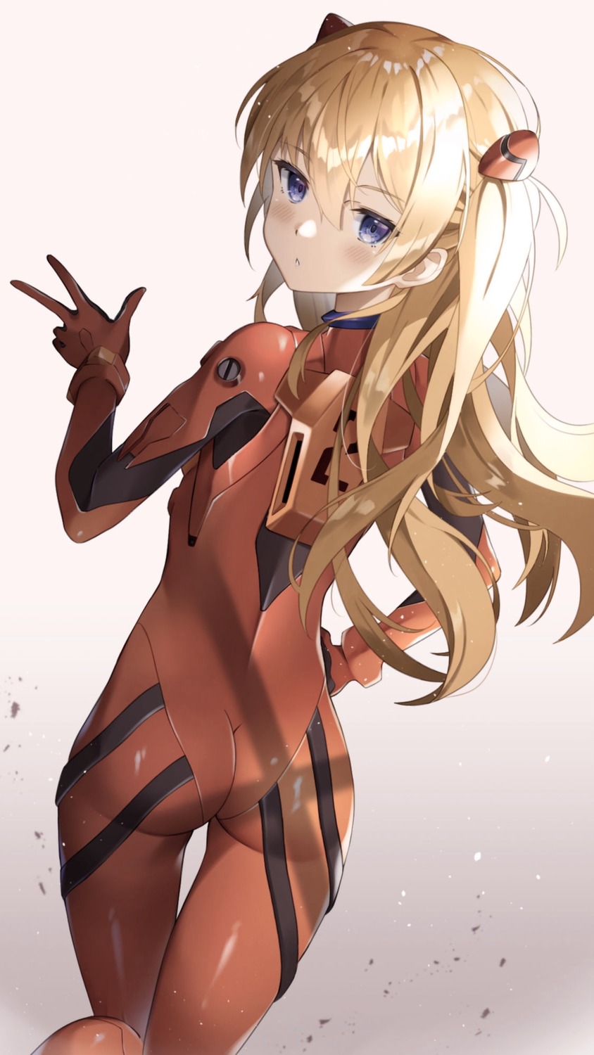 @shun ass bodysuit neon_genesis_evangelion souryuu_asuka_langley