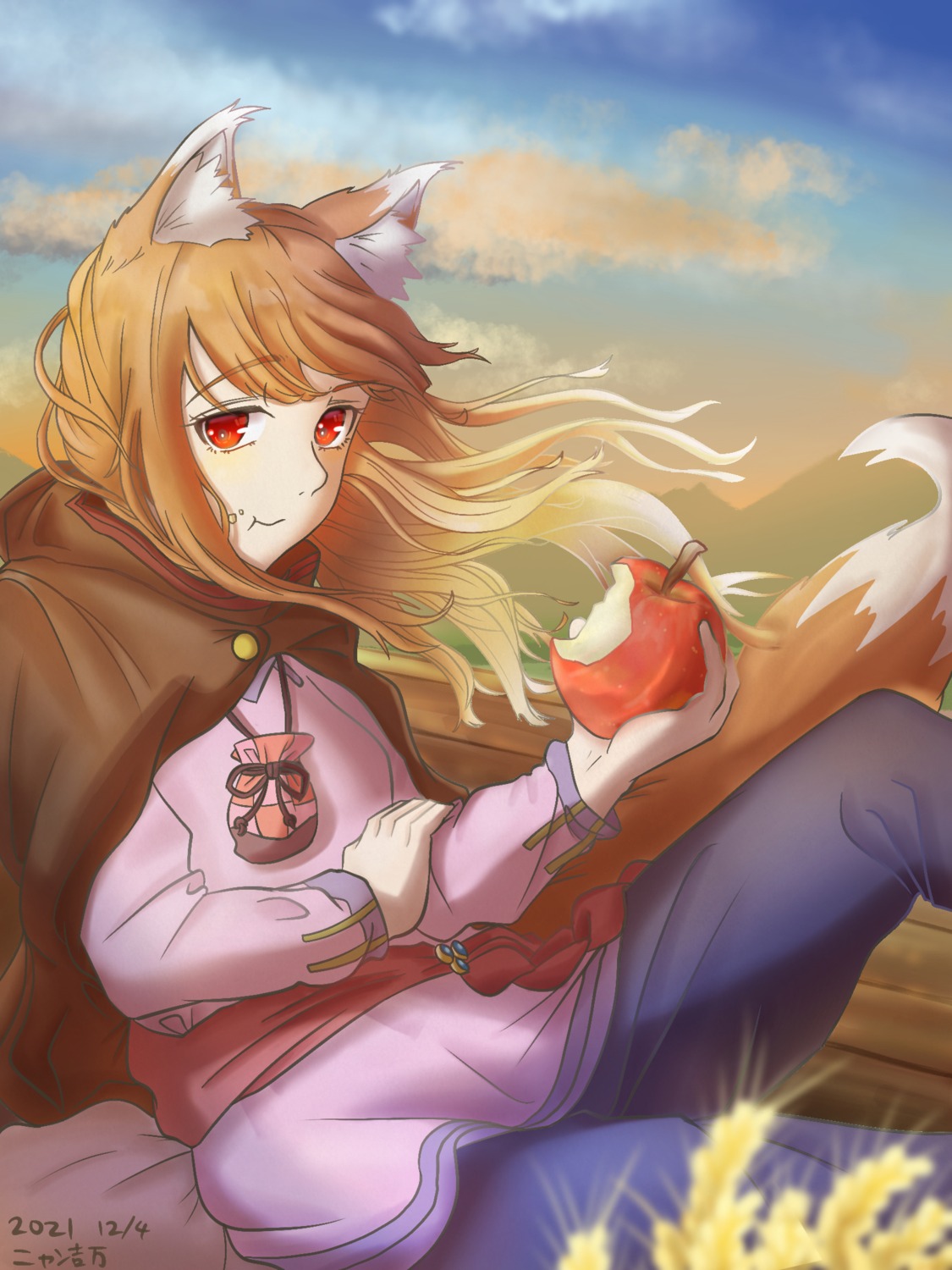 animal_ears holo spice_and_wolf tagme tail