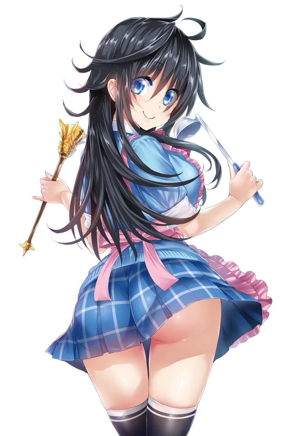 ass hisasi netoge_no_yome_wa_onna_no_ko_janai_to_omotta? tamaki_ako thighhighs