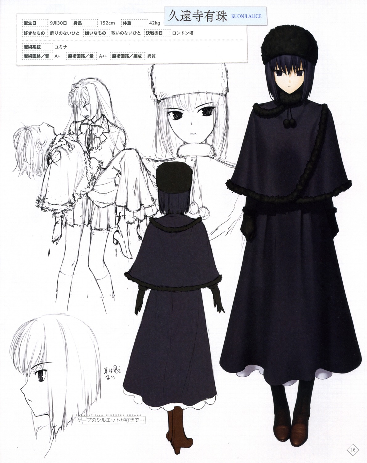 Type Moon Mahou Tsukai No Yoru Kuonji Alice Character Design Heels Seifuku Sketch Yande Re Type Moon Mahou Tsukai No Yoru Kuonji Alice Character Design Heels Seifuku Sketch Yande Re