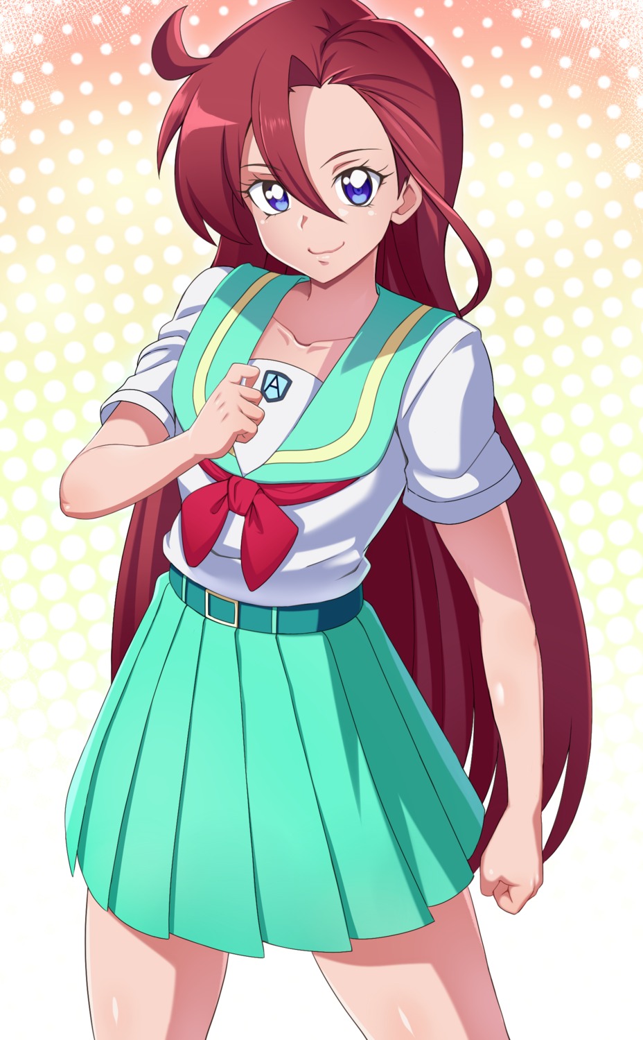 maki_ikazuya seifuku takizawa_asuka tropical-rouge!_precure