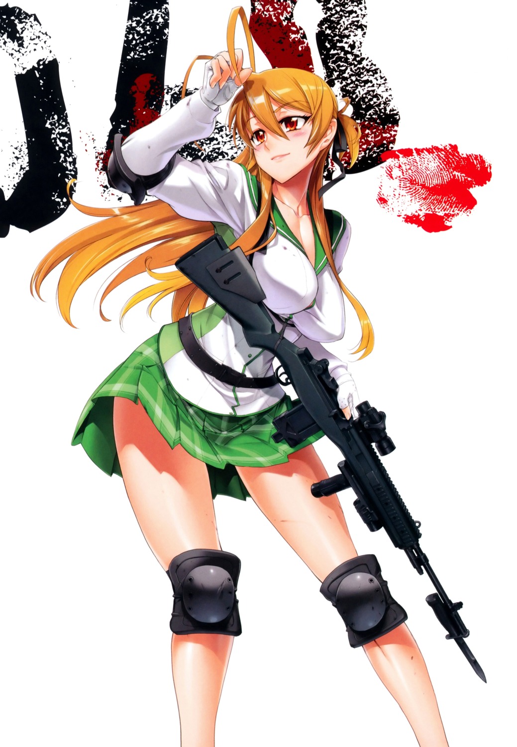 Highschool Of The Dead Weapon png download - 600*772 - Free