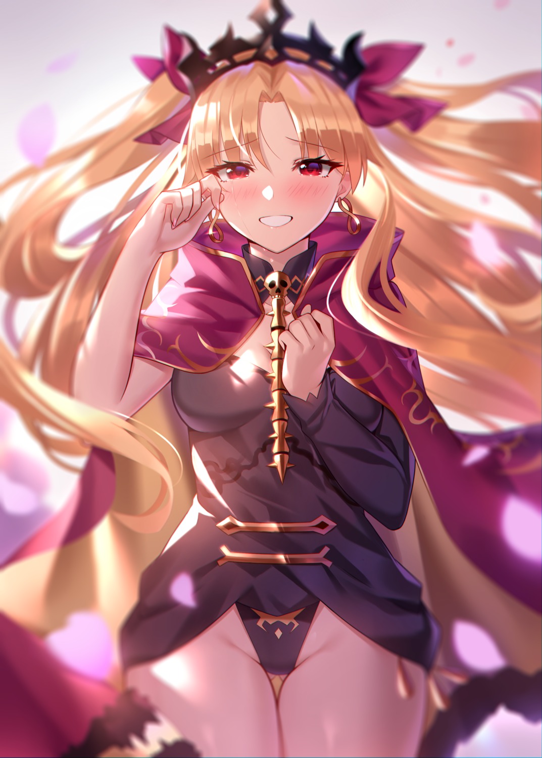 black_fire ereshkigal_(fate/grand_order) fate/grand_order pantsu