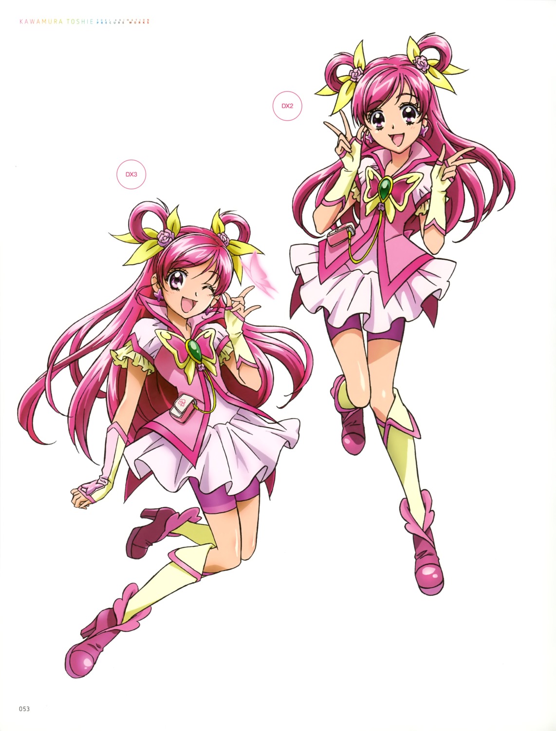 kawamura_toshie precure yes!_precure_5 yumehara_nozomi