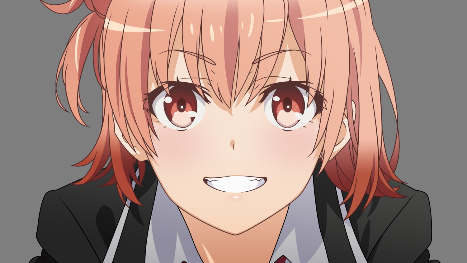 amassu seifuku transparent_png vector_trace yahari_ore_no_seishun_lovecome_wa_machigatteiru. yuigahama_yui