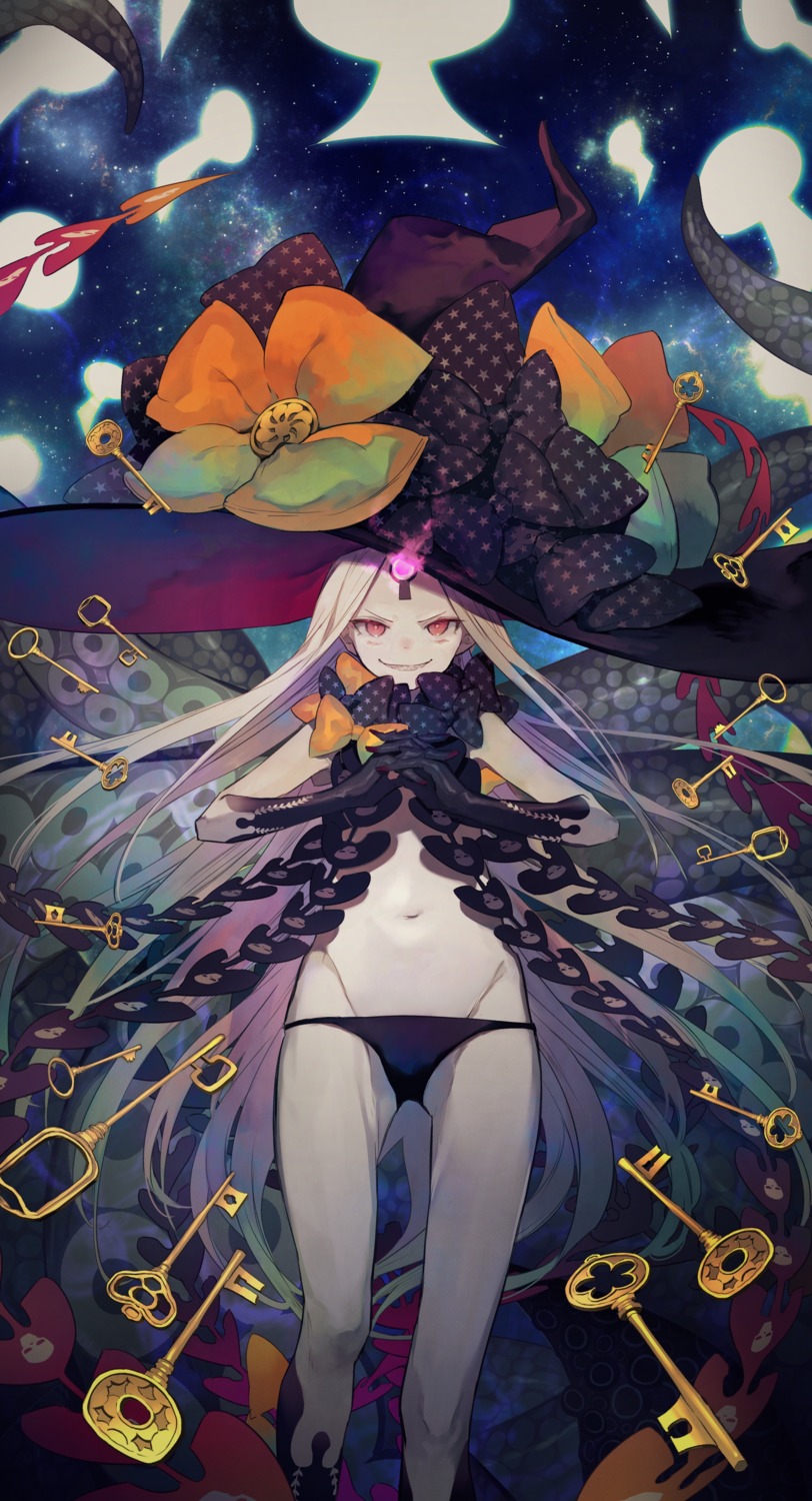 abigail_williams_(fate) fate/grand_order nozaki_tsubata pantsu topless witch