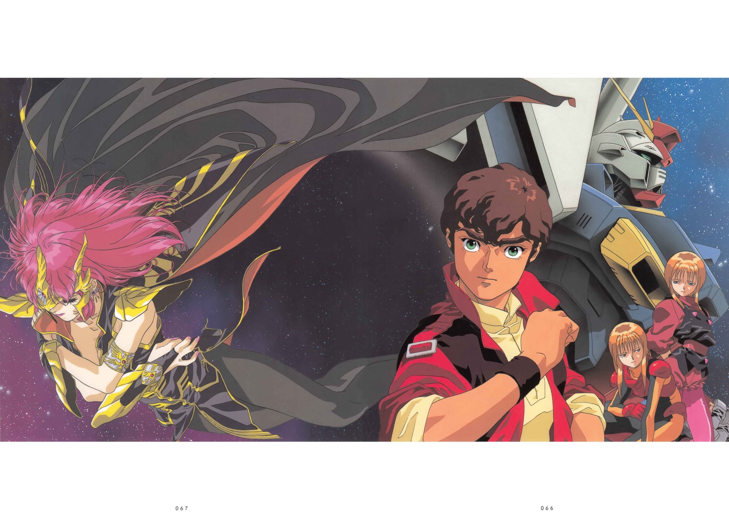 elpeo_ple gundam gundam_zz haman_karn judau_ashta kitazume_hiroyuki ple_two zeta_gundam