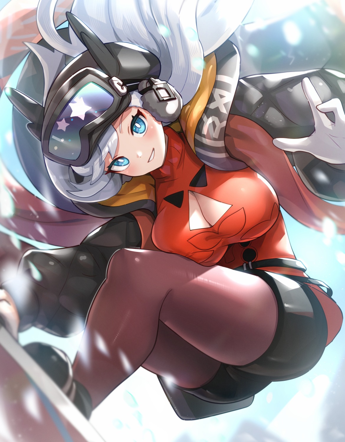 cleavage dragalia_lost gonzarez ilia_(dragalia_lost) megane pantyhose