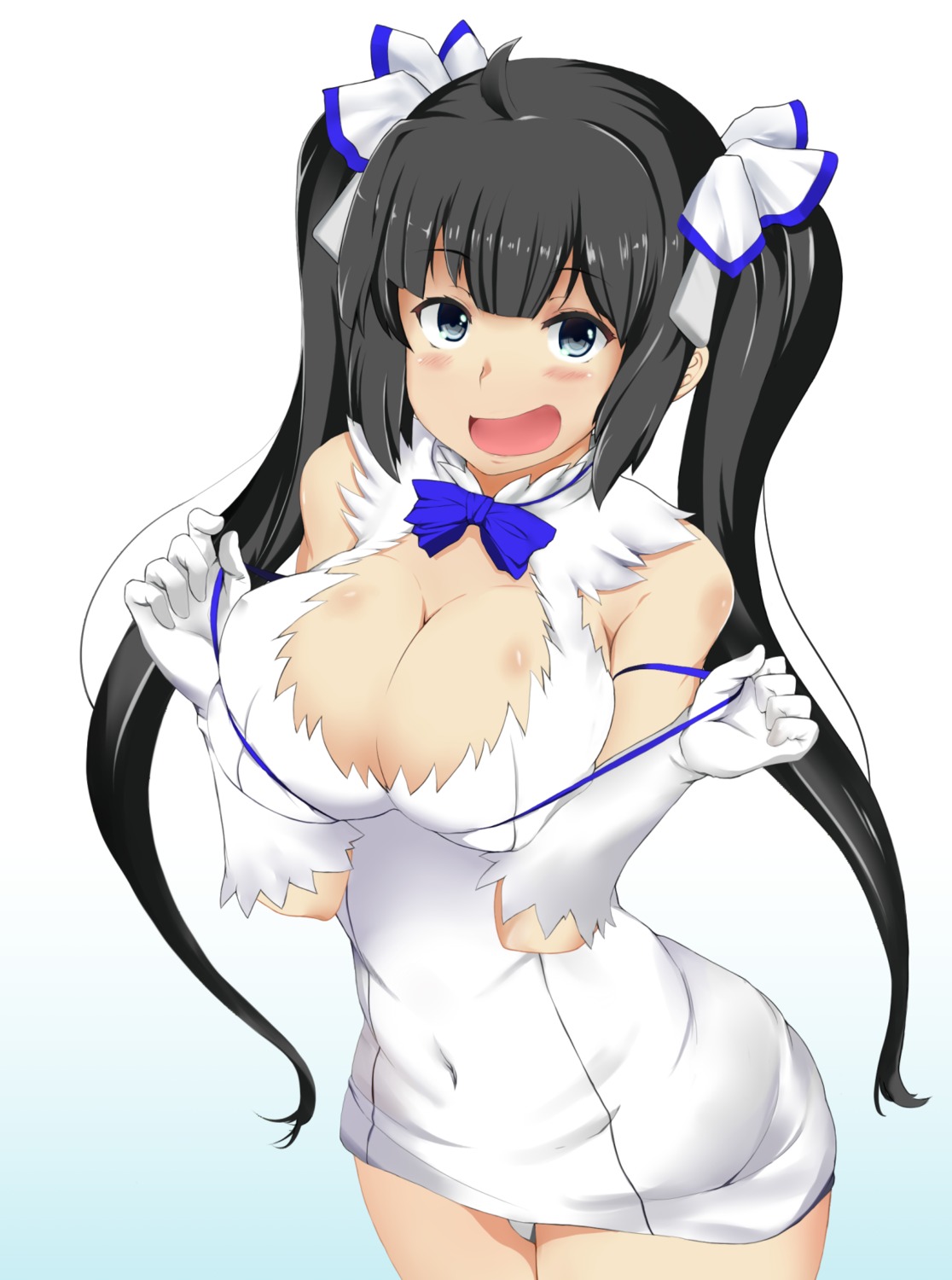 dress dungeon_ni_deai_wo_motomeru_no_wa_machigatteiru_darou_ka hestia_(dungeon) maki_ikazuya no_bra pantsu