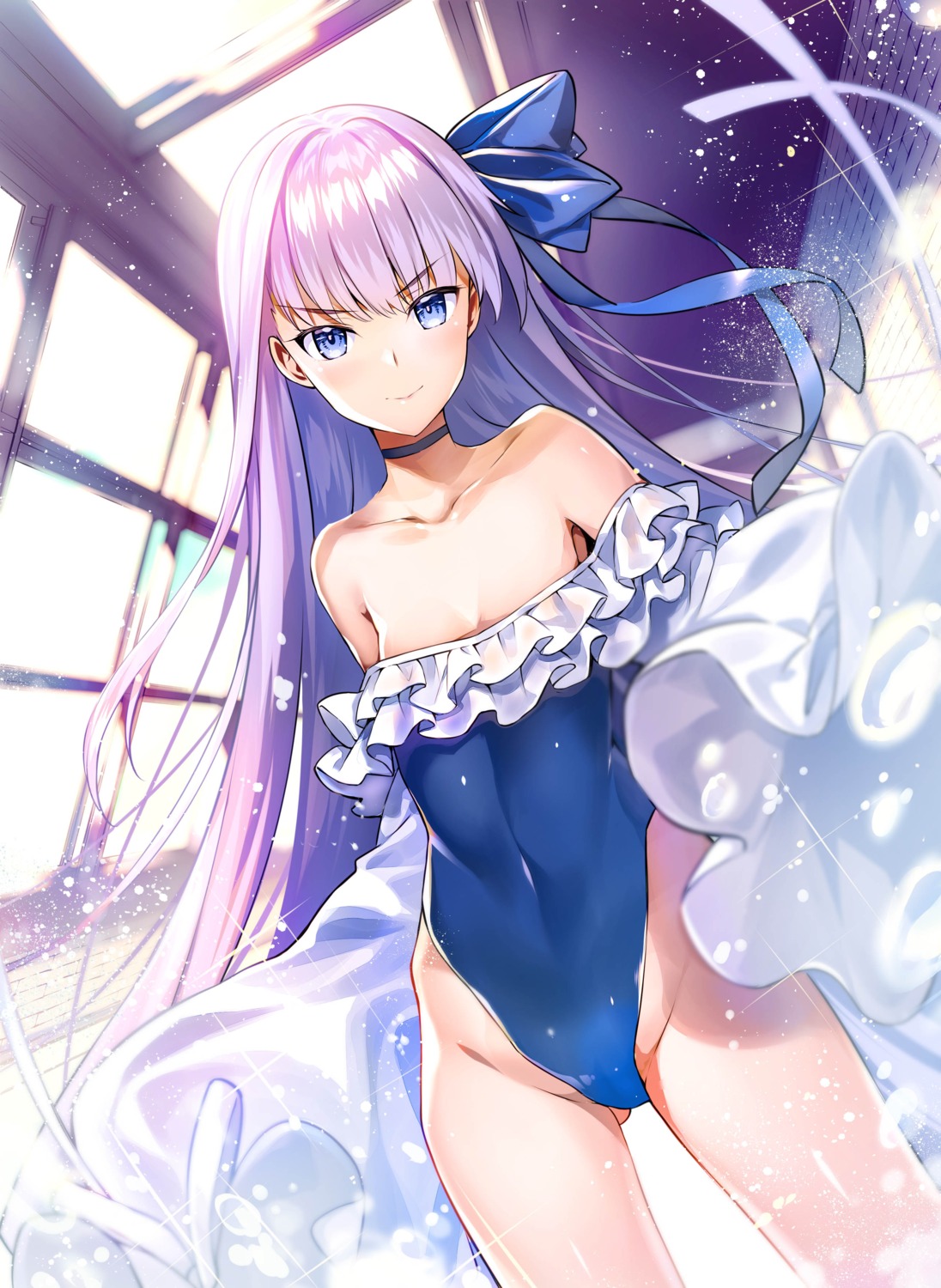 cleavage fate/grand_order meltryllis rei swimsuits