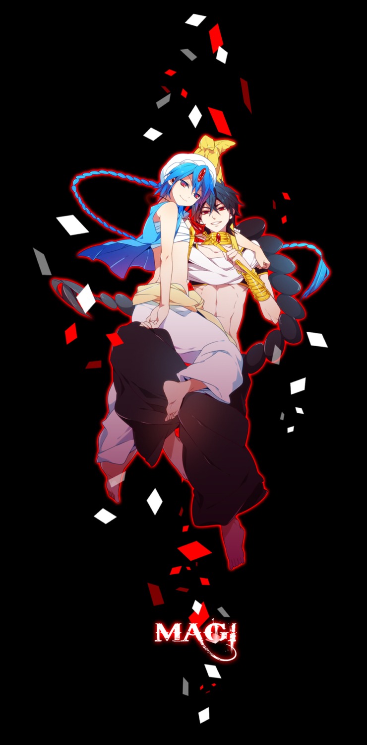 aladdin in_kai judal magi_the_labyrinth_of_magic male