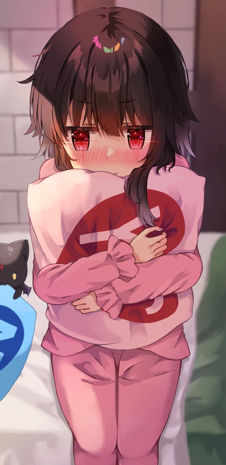 chimaki_(fuyuu310) chomusuke kono_subarashii_sekai_ni_shukufuku_wo! megumin neko pajama