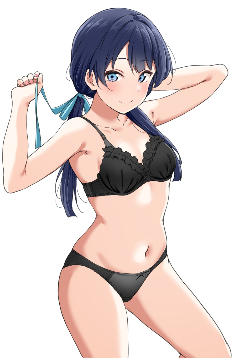 bra love_live!_(series) love_live!_hasu_no_sora_jogakuin_school_idol_club murano_sayaka pantsu yopparai_oni