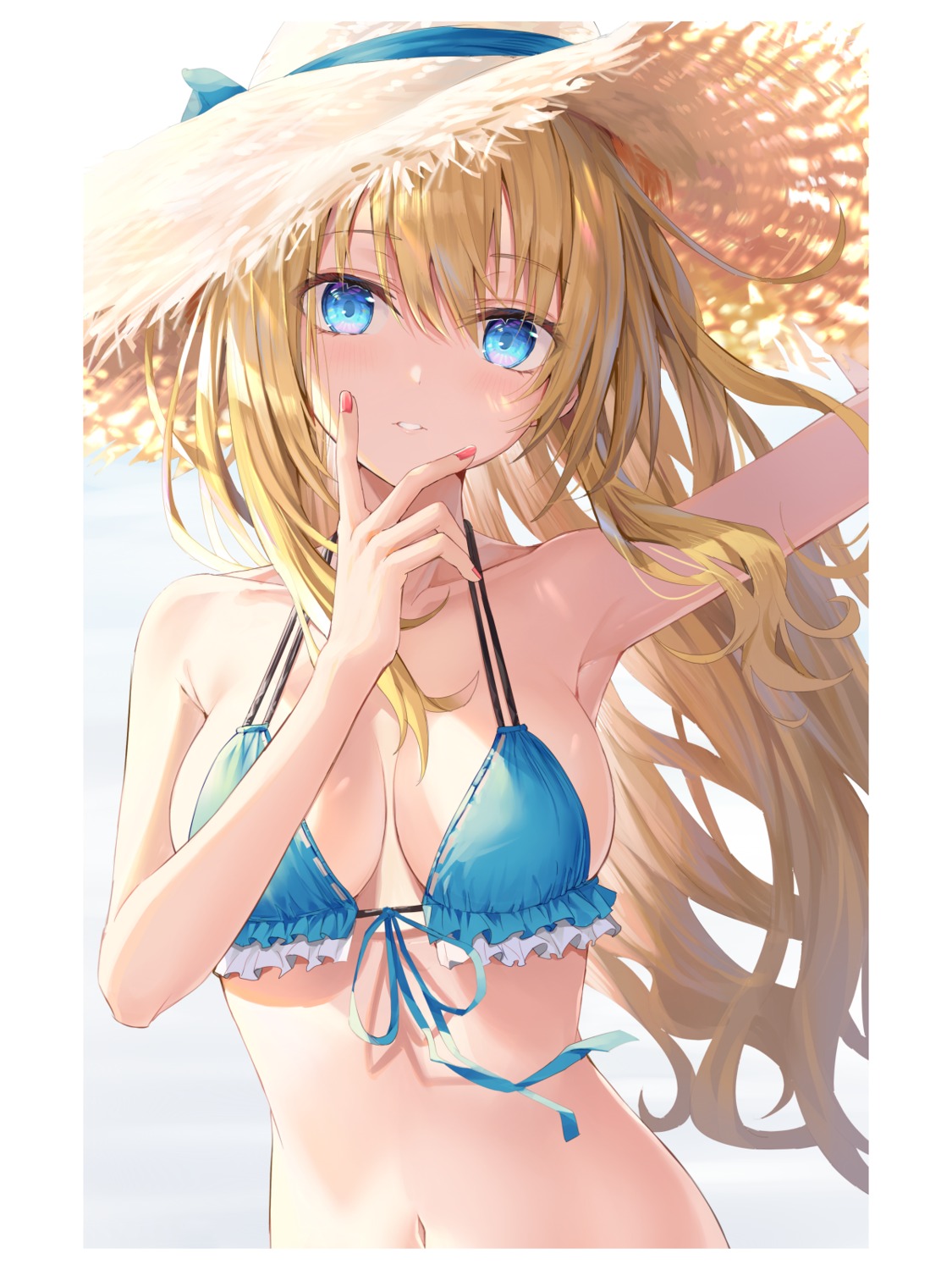 bikini_top rin_yuu swimsuits