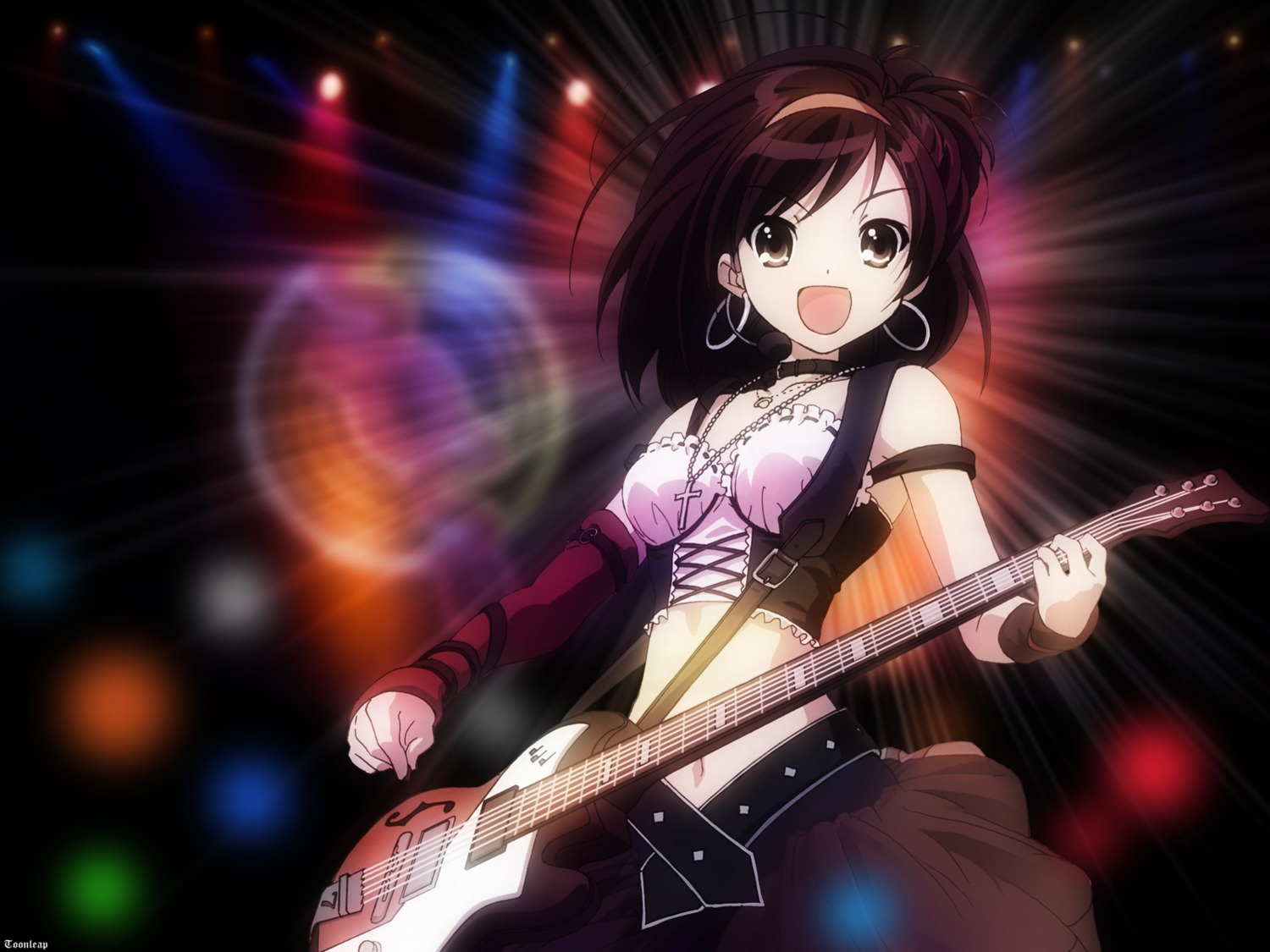 guitar suzumiya_haruhi suzumiya_haruhi_no_yuuutsu wallpaper watermark