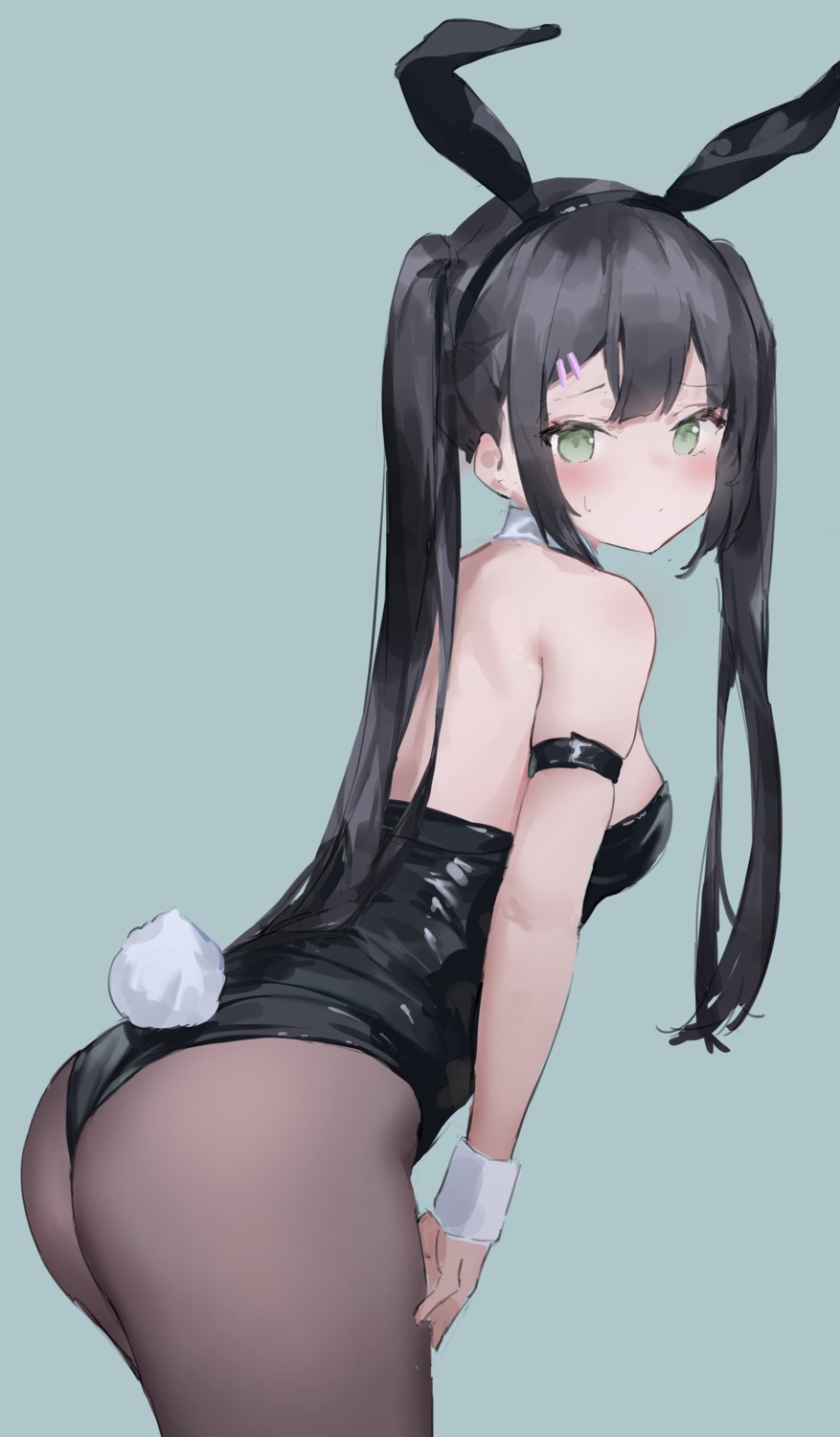 animal_ears ass bunny_ears bunny_girl loran pantyhose tail