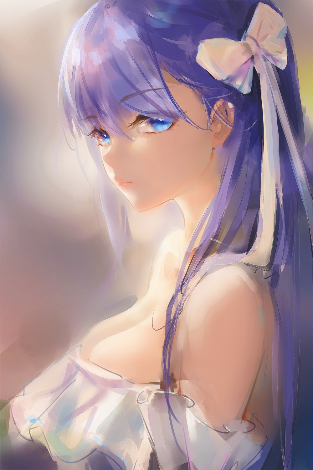 fate/grand_order liu_liaoliao meltlilith no_bra sketch