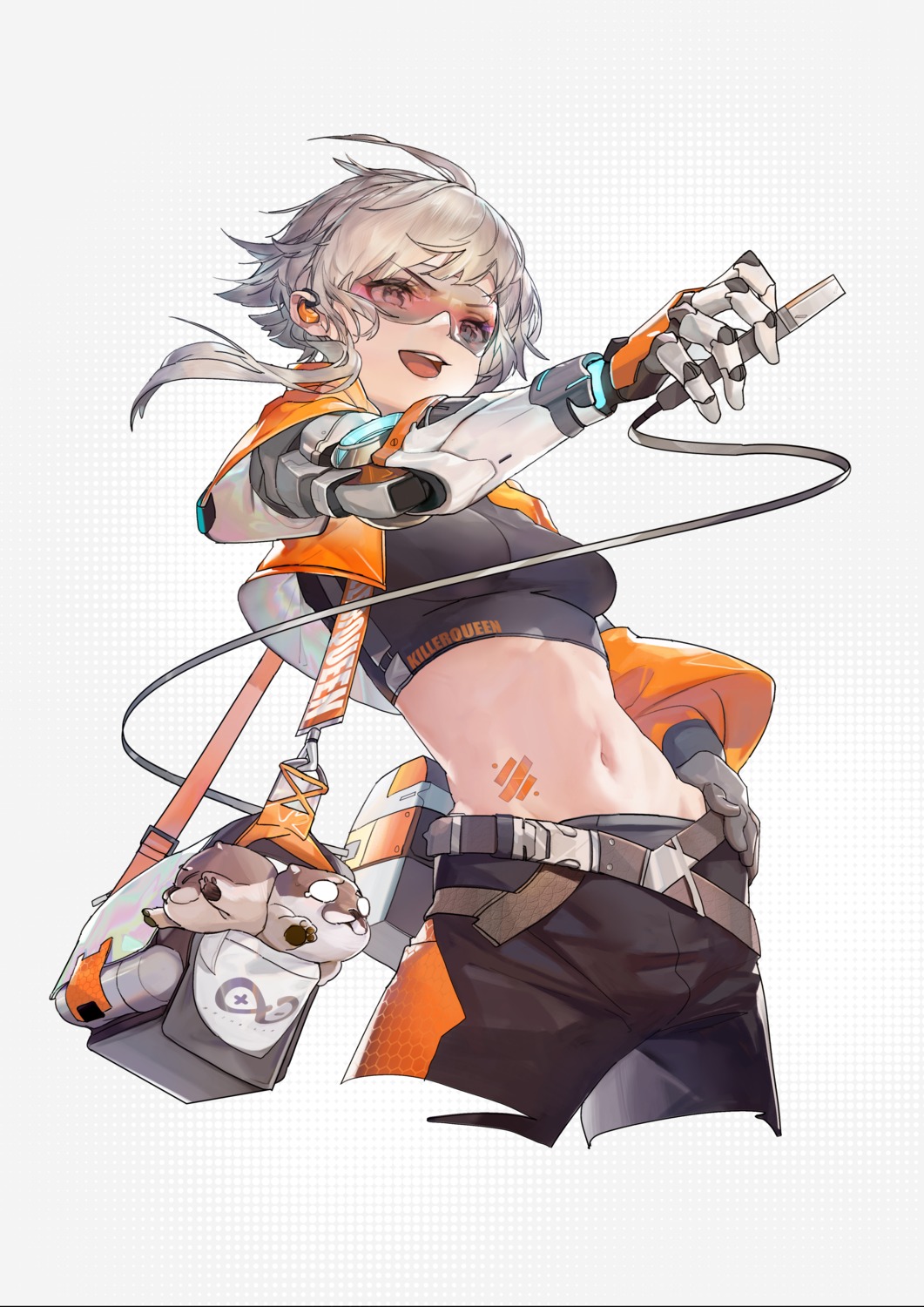 arknights mayer_(arknights) megane tattoo wulifeng
