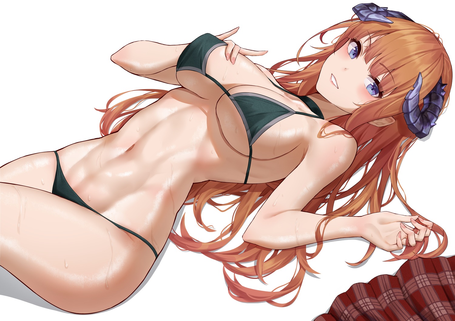 arknights bagpipe_(arknights) bikini swimsuits yukiaka