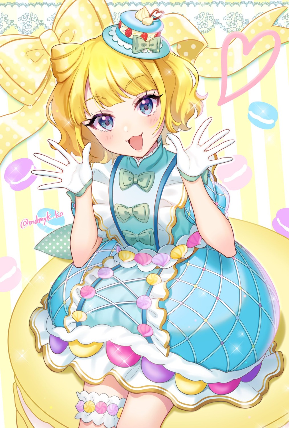 dress garter mendamen minami_mirei pretty_series pripara