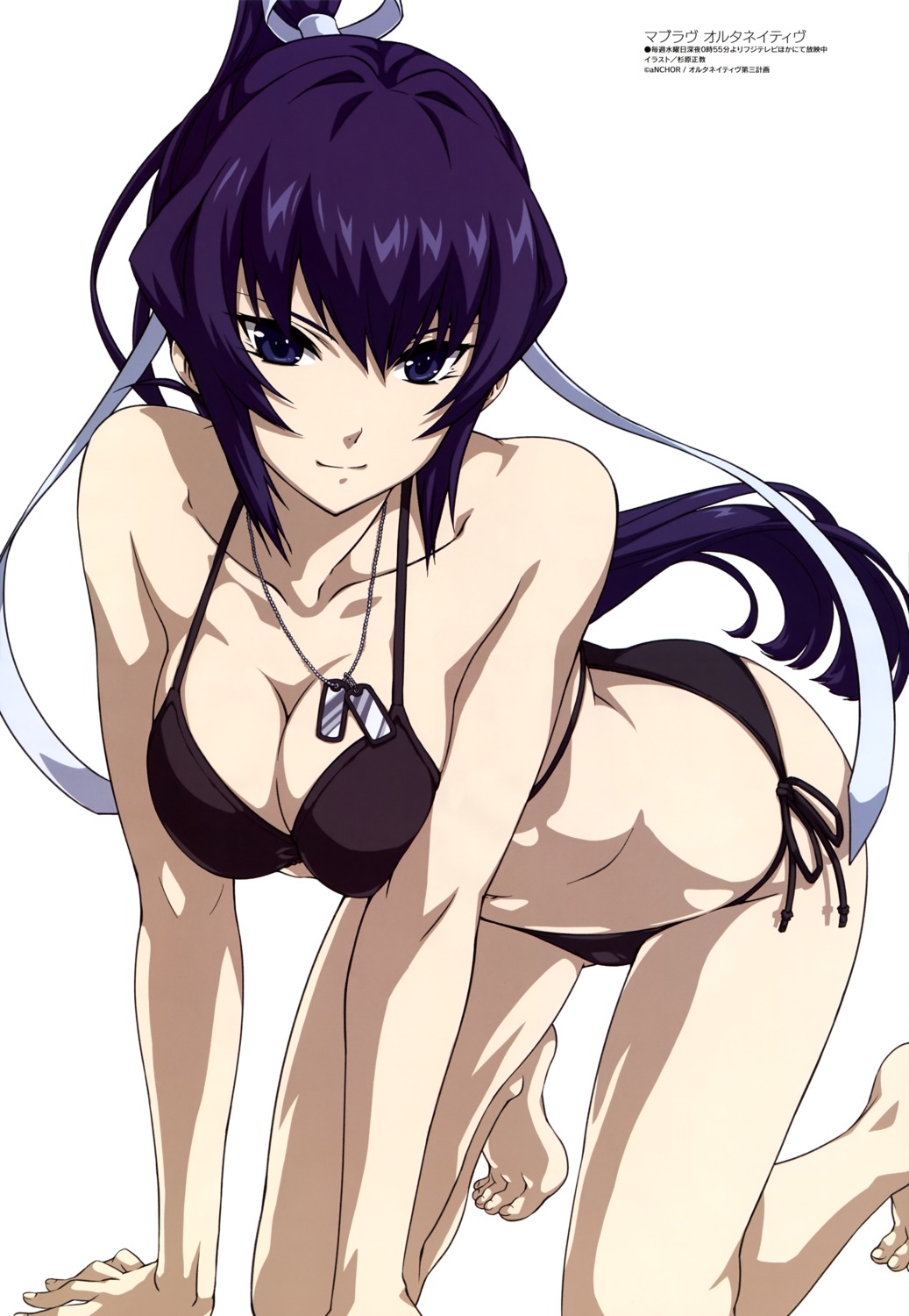 bikini mitsurugi_meiya muvluv muvluv_alternative sugihara_masanori swimsuits