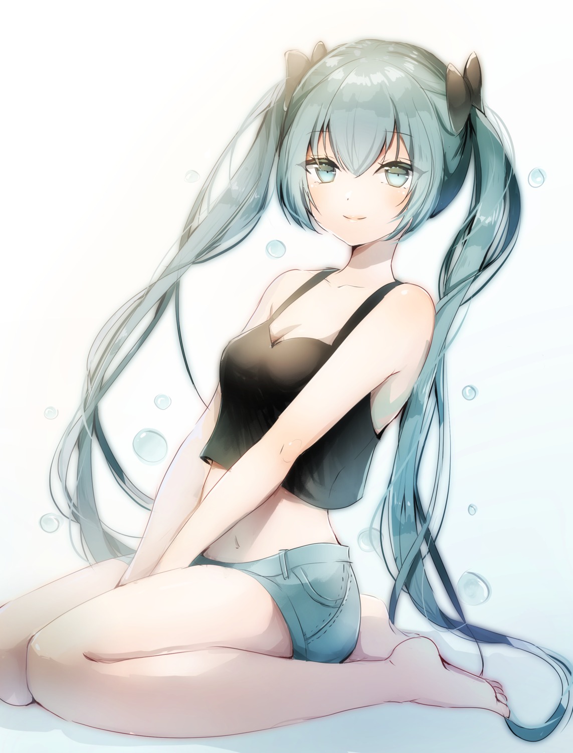 cleavage hatsune_miku kopunko vocaloid