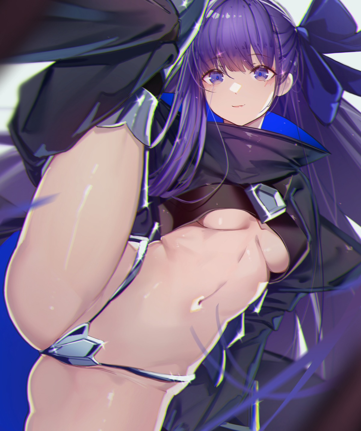 bikini_armor fate/extra fate/extra_ccc fate/stay_night meltryllis no_bra thighhighs thong ura_illust