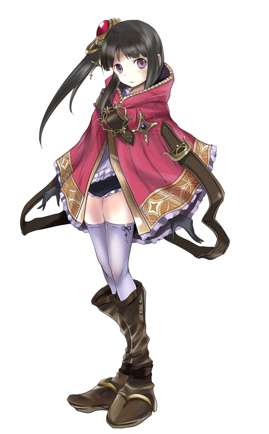 atelier atelier_totori mimi_houllier_von_schwarzlang mukuroi thighhighs