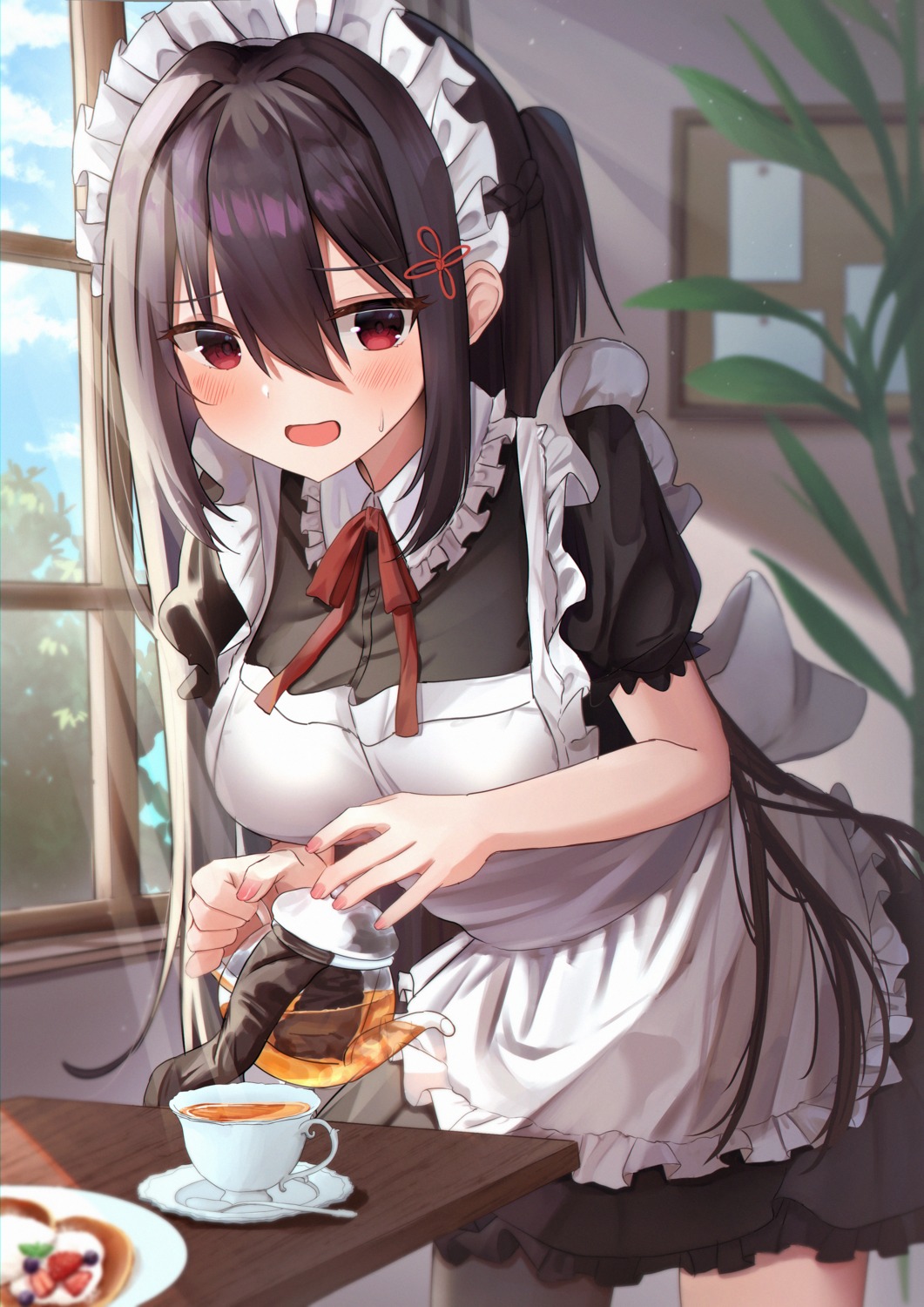 hamidashi_creative hanamaru_tsubaki kamakura_shio maid