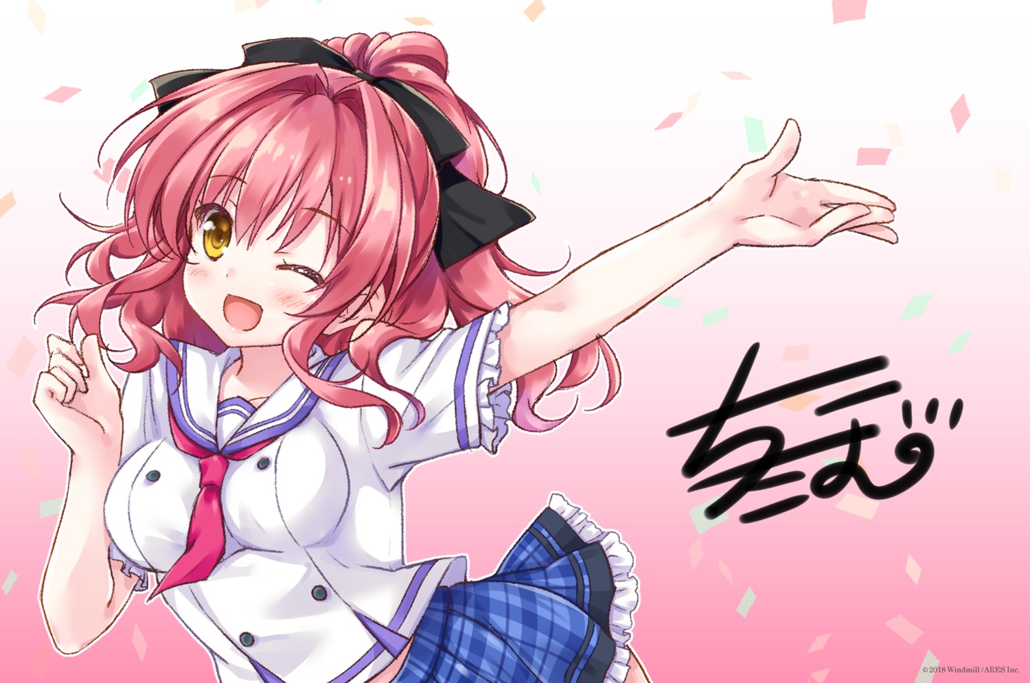 azuma_nagisa chikotam seifuku windmill yakusoku_no_natsu_mahoroba_no_yume