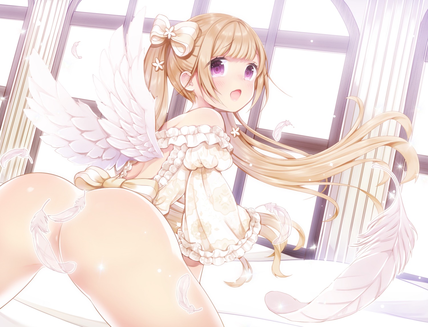 angel ass bottomless wanira wings