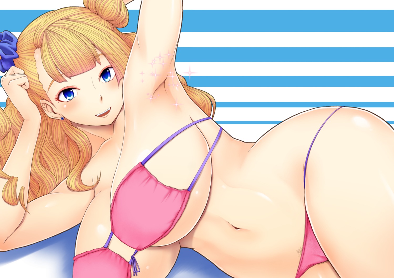 bikini cameltoe oshiete!_gyaruko-chan swimsuits tomatto underboob