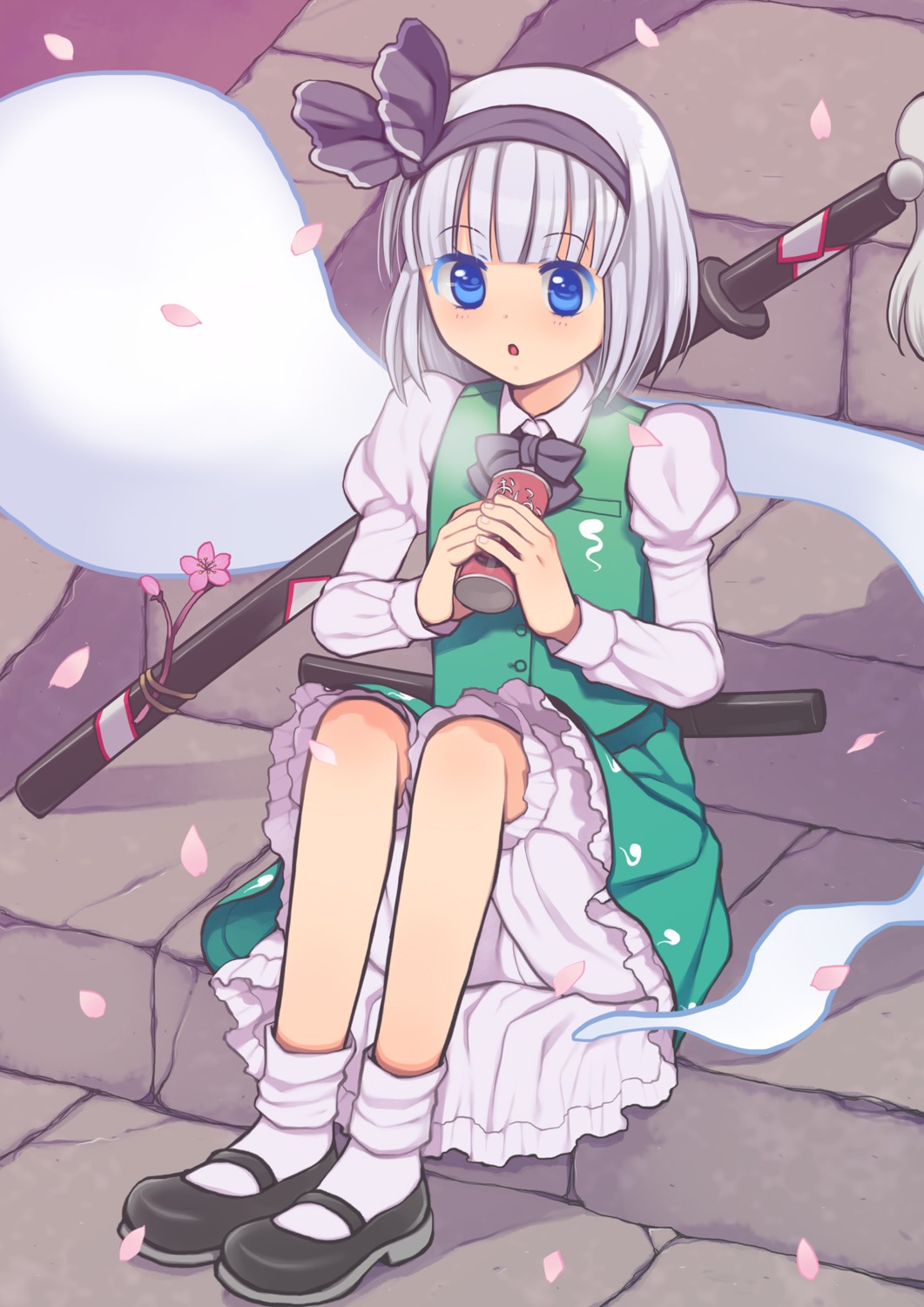 bloomers konpaku_youmu kurarin myon touhou