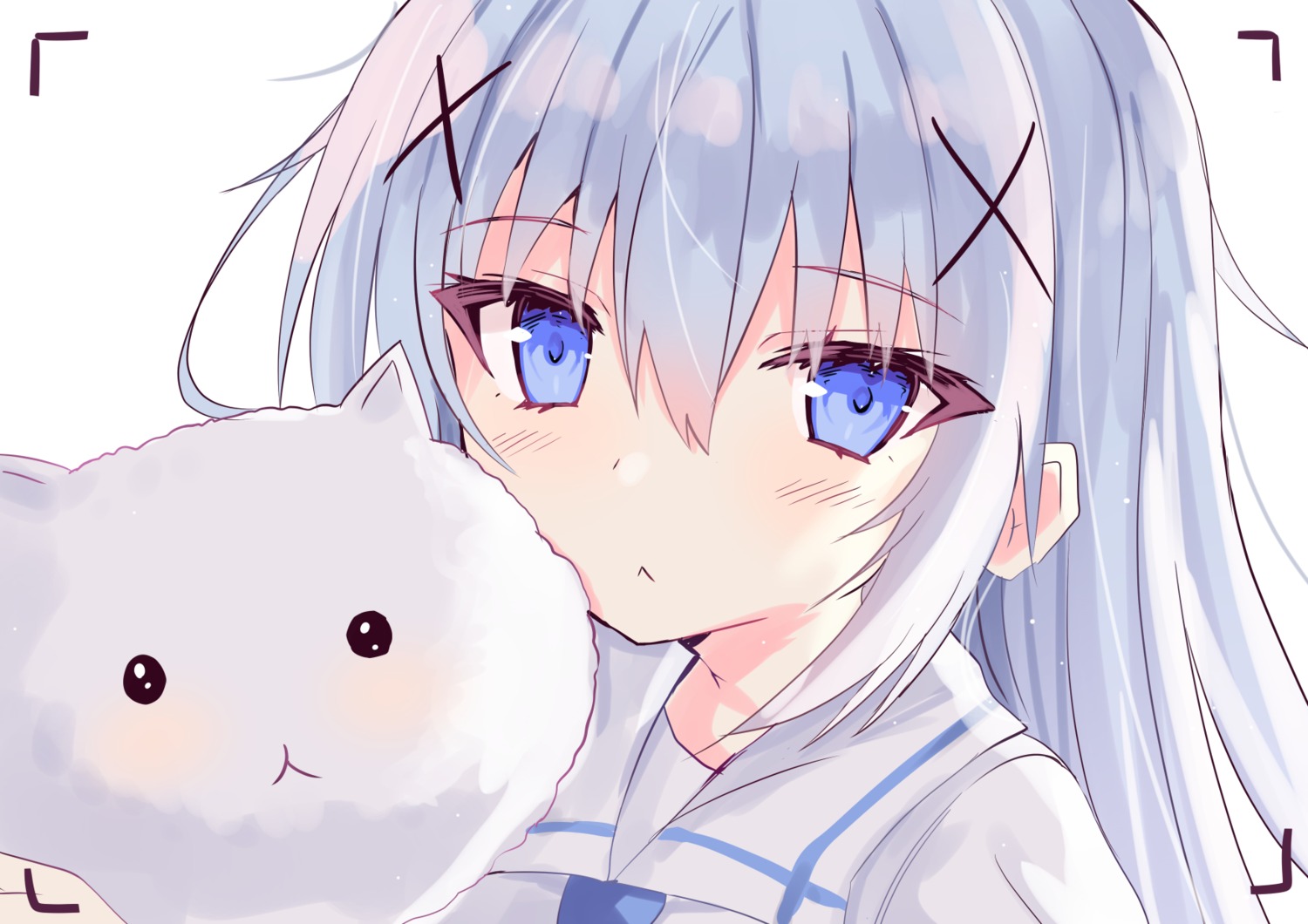 gochuumon_wa_usagi_desu_ka? hizaka kafuu_chino seifuku tippy_(gochiusa)