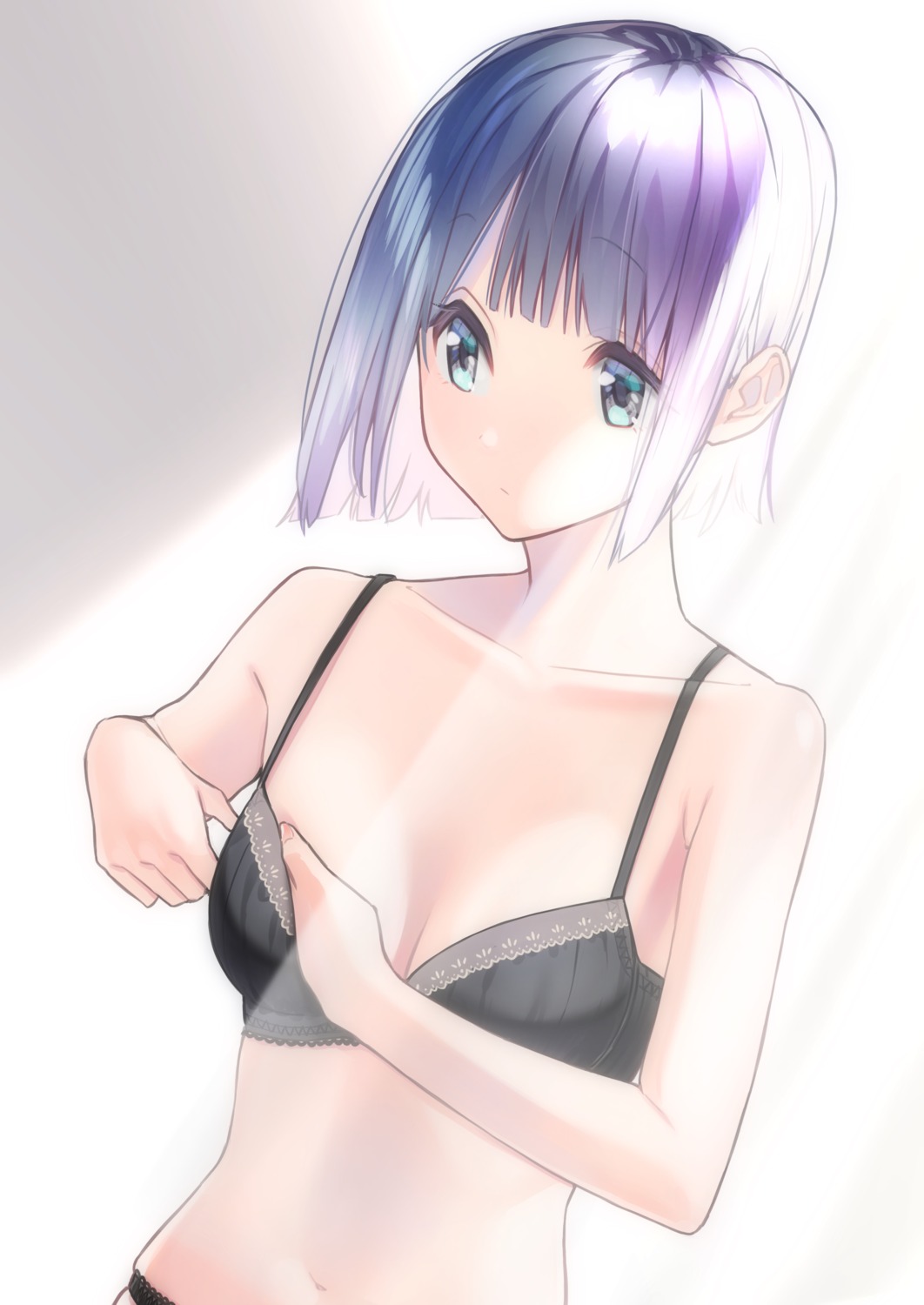 bra breast_hold cleavage pantsu rinku_(rin9)