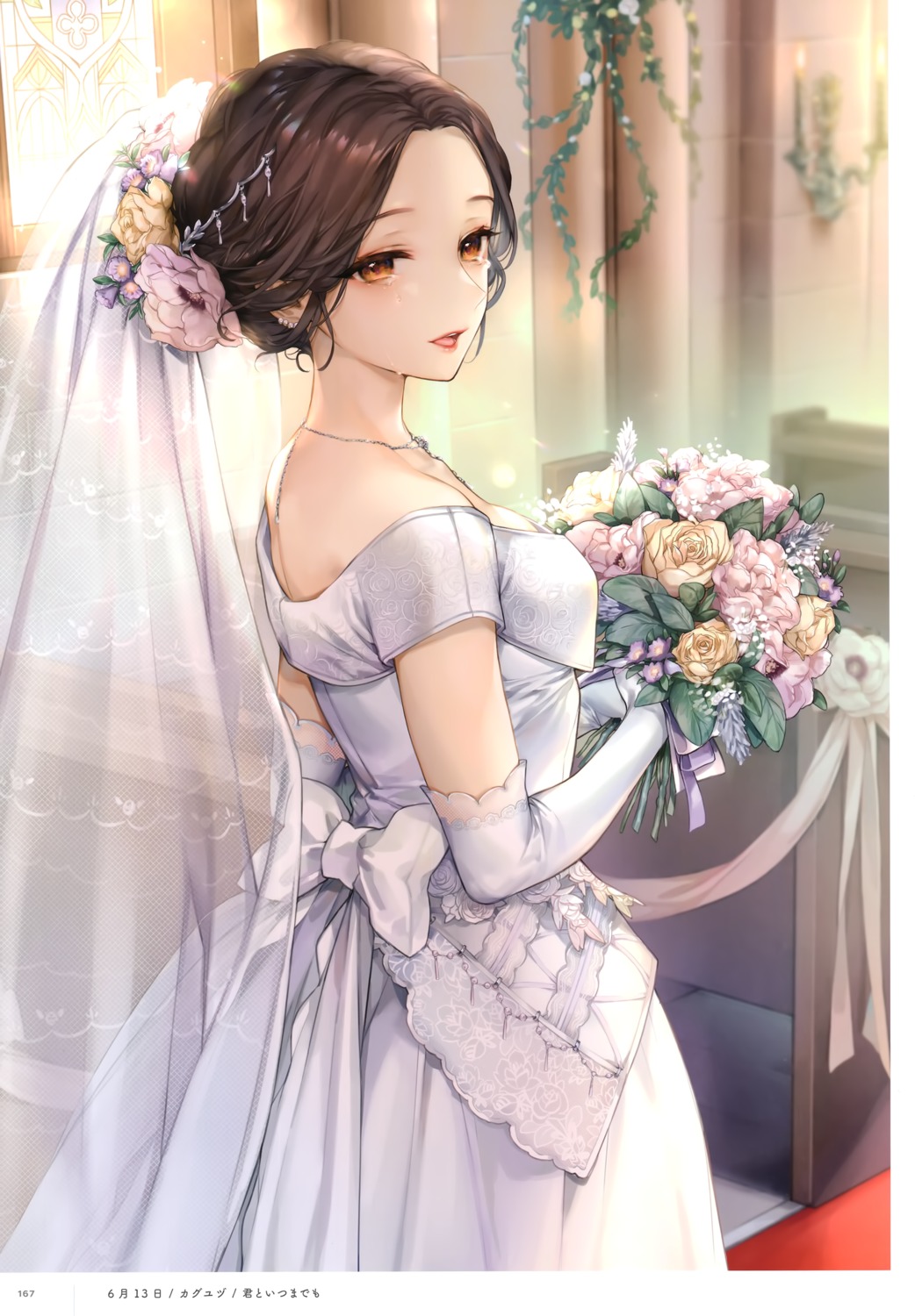dress kaguyuzu wedding_dress