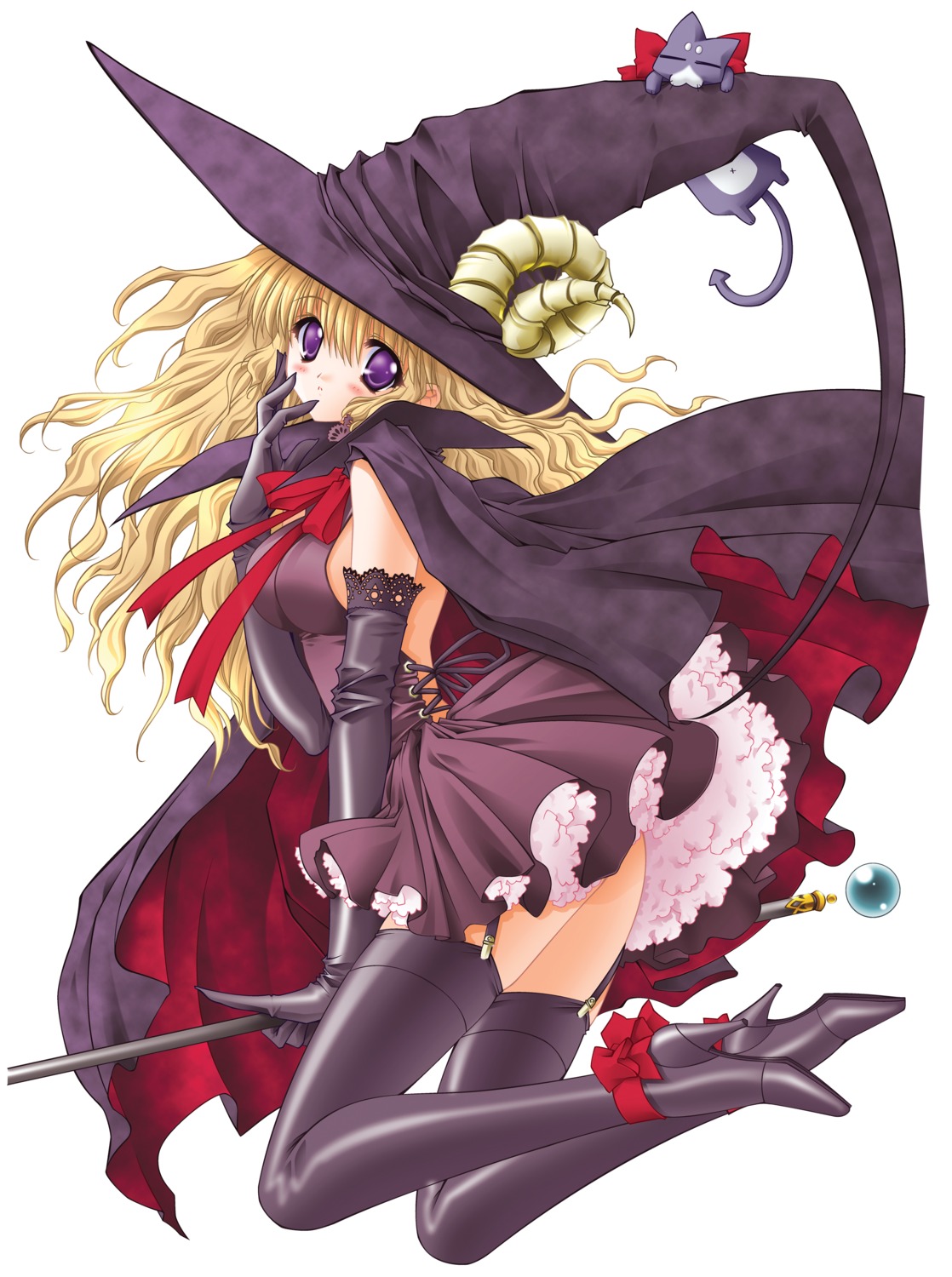 carnelian heels hermione stockings thighhighs witch